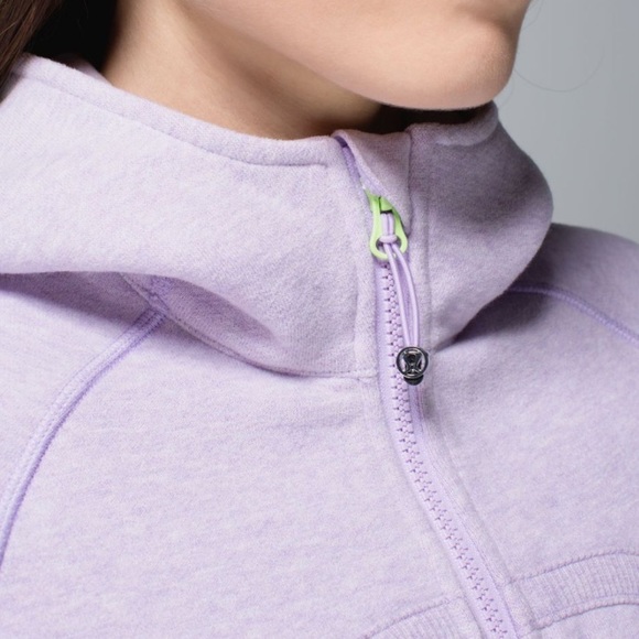 Lilac Lululemon scuba hoodie - Picture 7 of 8